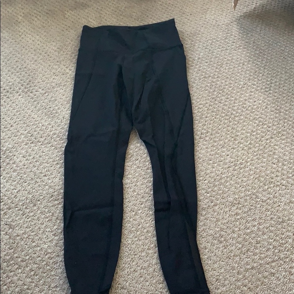 Athleta Lightning 7/8 Tights Black XXS